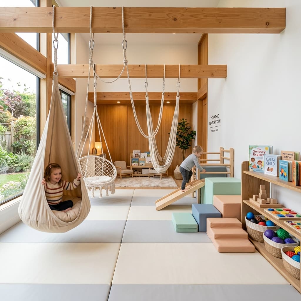 Gold-Standard Sensory Integration Swing Room